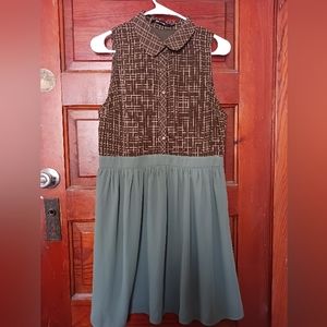 Doe & Rae Modcloth Plaid Dress